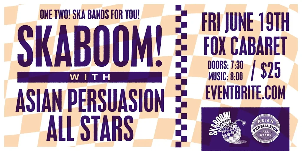 Fox Cabaret with Skaboom! and Asian Persuasion All Stars